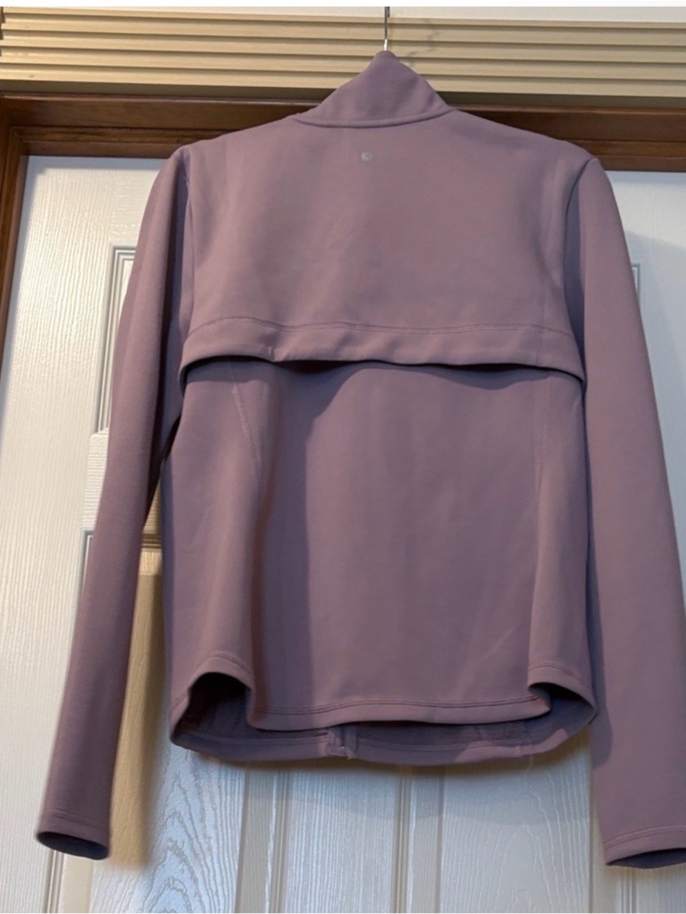 Layer 8 Women's Soft Mauve Full Zip Jacket Sz Lg EUC - Picture 2 of 3